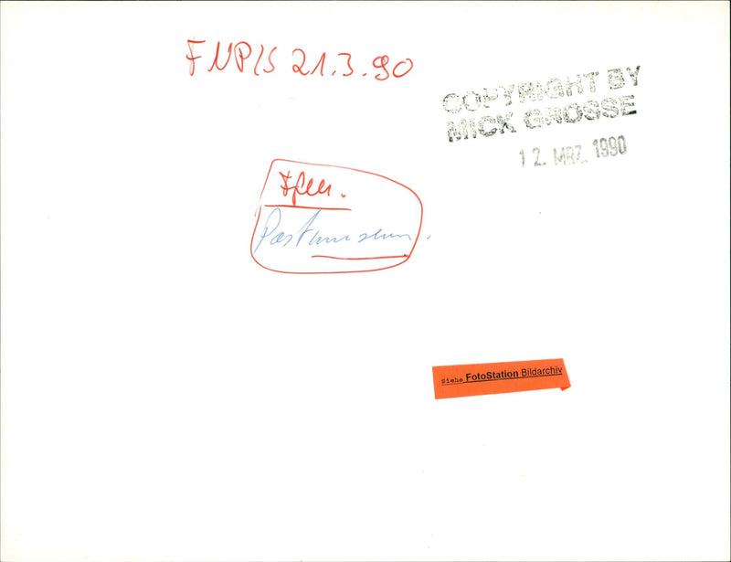 1990 MUSEUMS POSTMUSEUM GEBAU MODELS FUPIS LUN PARTENSEN ARCHIVE FLEN SEE - Vintage Photograph