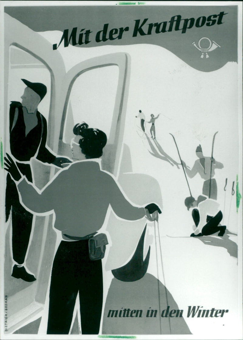 1995 MUSEUMS POSTMUSEUM GEBAU MODELS YESTERDAY WHEN WINTERUR ITS OPENED PAUL - Vintage Photograph