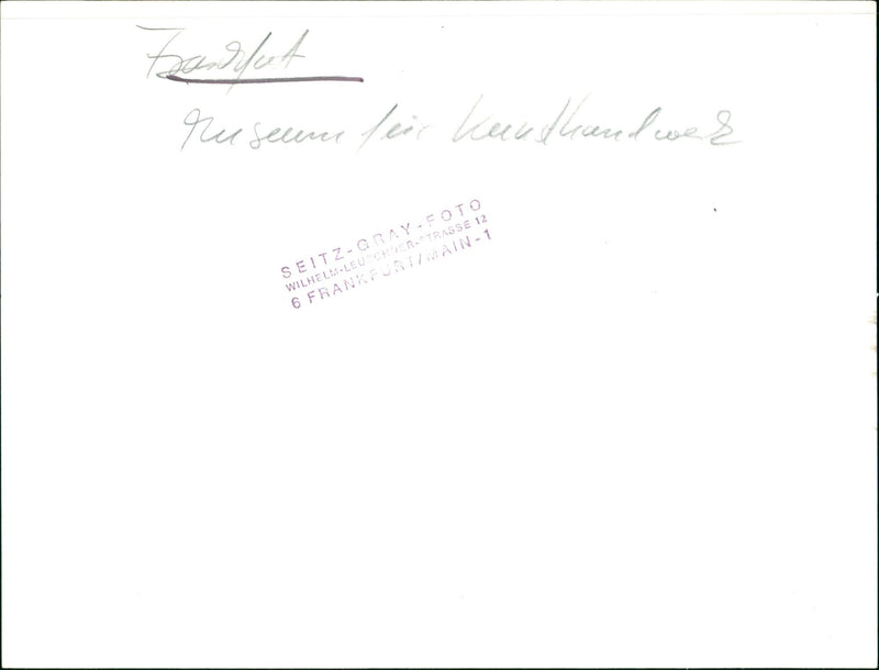 MUSEUMS KUNS SEBAUDE AUER MODELS DERET FUE SECURIS VANDHANEL WEES SEITZ - Vintage Photograph