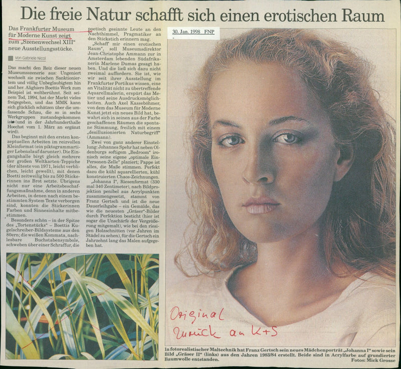 MAW MARLENE ENGLISH ROBERT FILM JOHN - Vintage Photograph