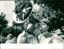 1989 MUSIKFESTIV FUPIS HIGH GRABBED PAULSKIRCHE BAND OPENED HOUR FESTIVAL FILM - Vintage Photograph