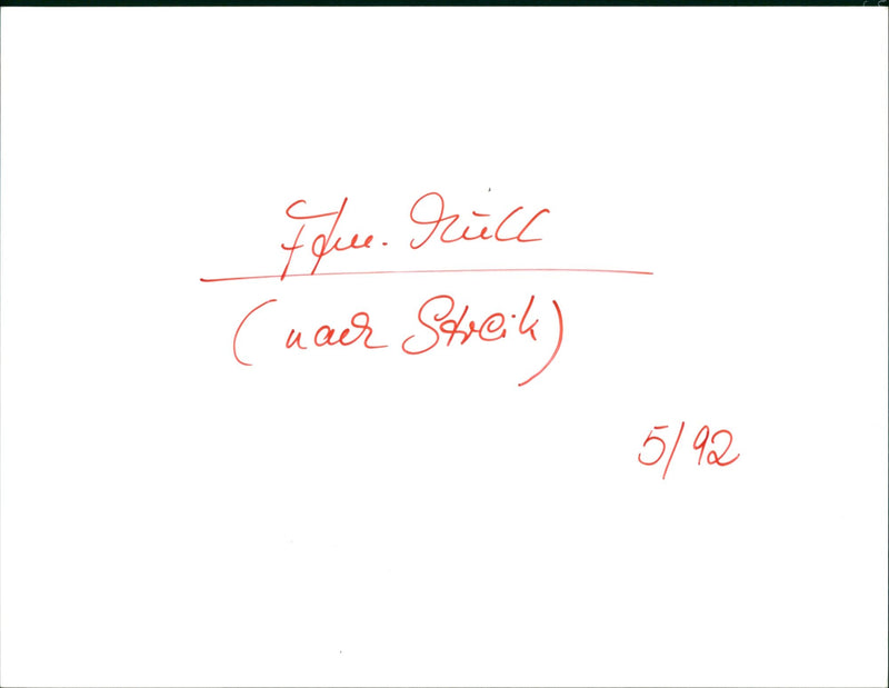 1992 ZULL FULLBERGE TUILLEIMER STEEL FILM MULL CUACER - Vintage Photograph