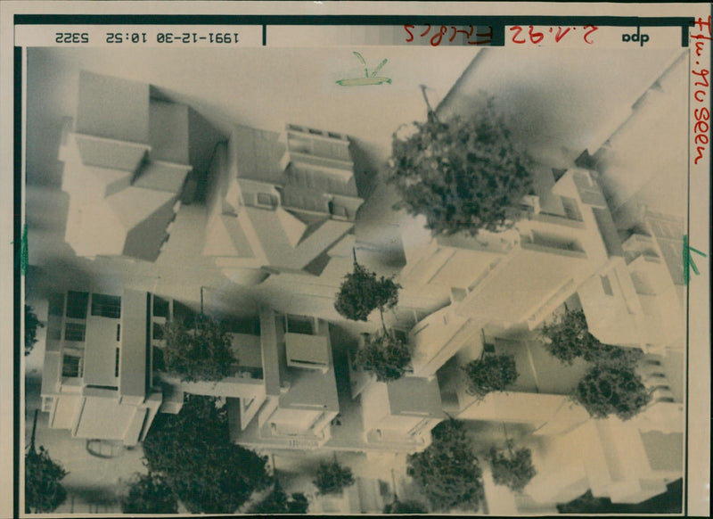 1991 MUSEUMS VOLKERKUNDE BUILDING MODELS NOT CEREMONY UNDISPUTED OPEN - Vintage Photograph