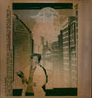 1996 MUSEUMS FILMMUSEUM BUILDING INSIDE HUSSTELLUNGEN LATERNA - Vintage Photograph