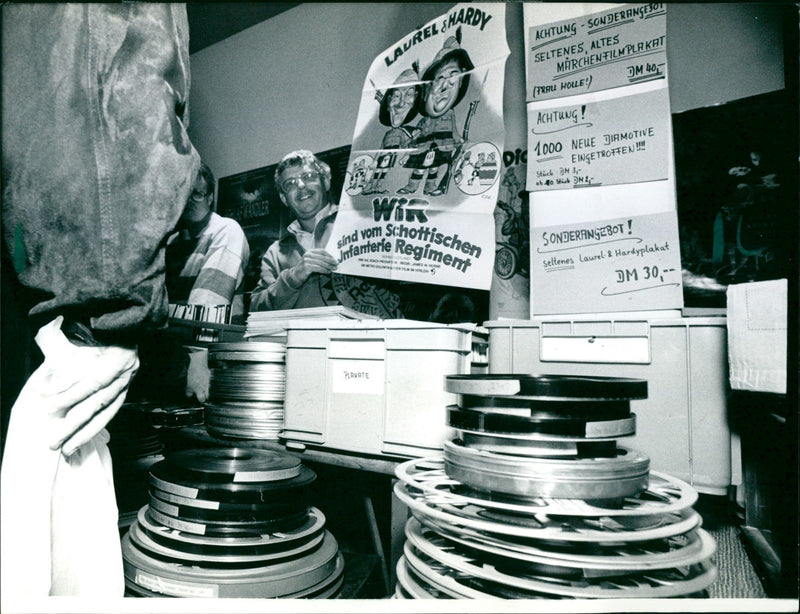 1993 MUSEUMS TILMMUSEUM BUILDINGS INSIDE EXHIBITIONS LATERNA FILM - Vintage Photograph