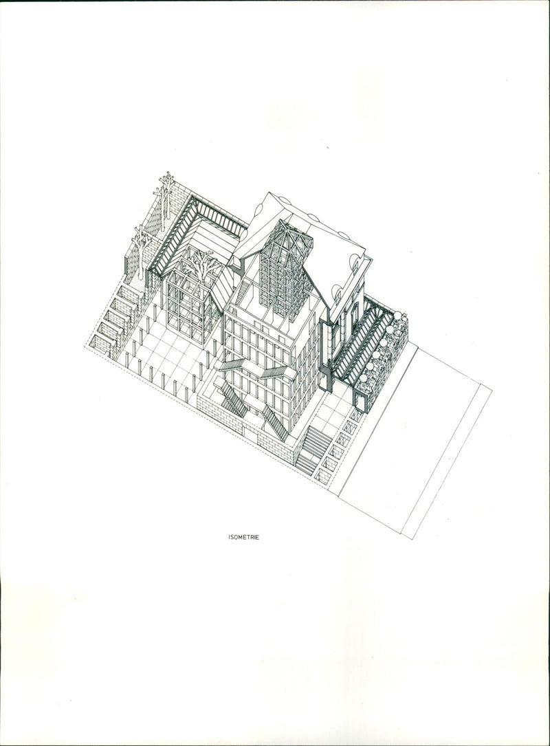 MUSEUMS ARCHITECTURE BUILDING MODELS VIKE EXTRA MAPP KOLNER OSWALD - Vintage Photograph