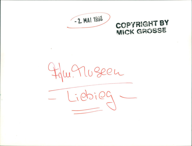 1990 MUSEUMS LIEBIEG BUILDINGS AUEN MODELS FIGURES SCULPTURE CAFE - Vintage Photograph