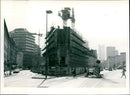 MUSEUMS MODERN KUNS BUILDINGS MODELS POSTGIROKONTO MAIN FRANKFURT - Vintage Photograph