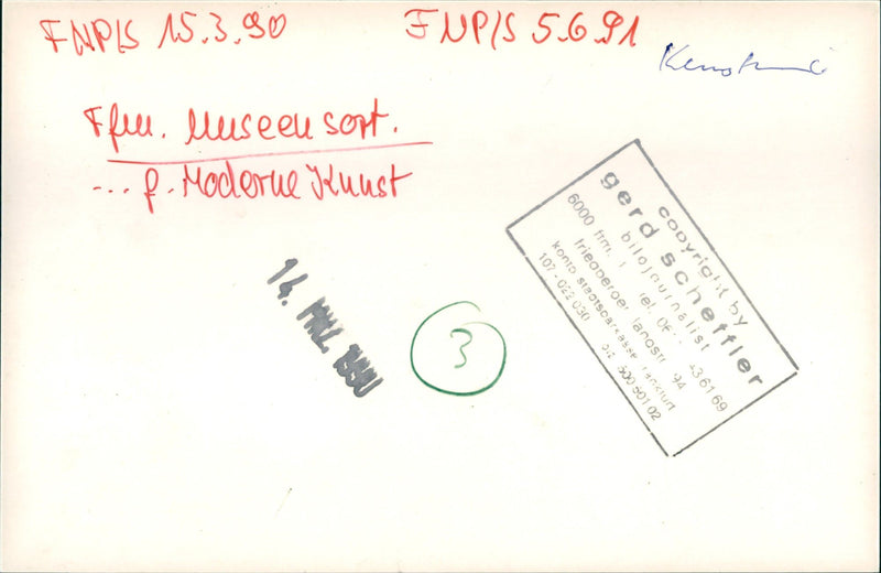 MUSEUMS MODERN KUNS BUILDINGS MODELS BILOJOURNAL - Vintage Photograph