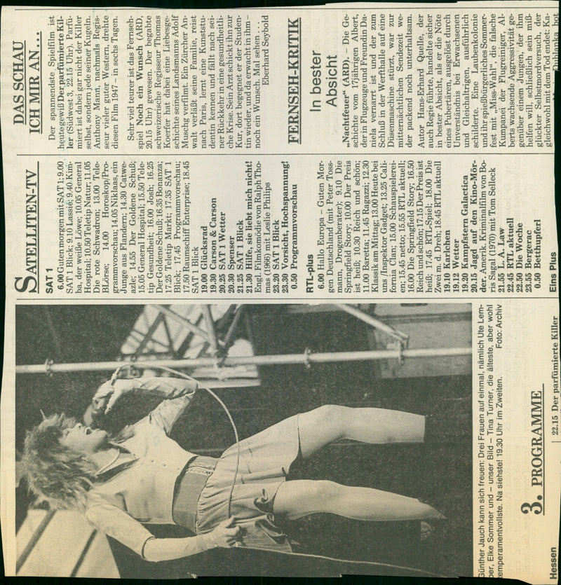 1947 SEEN PLEASE EDGE MUSEUM MODERN PARIS FILM PETER ALBERT - Vintage Photograph