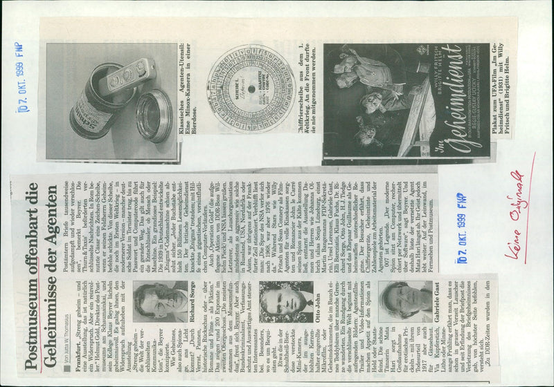 1939 FLUE MUSEUMS POSTMUSEUM BUILDINGS INSIDE MAW BRIGITTE FILM JOHN - Vintage Photograph