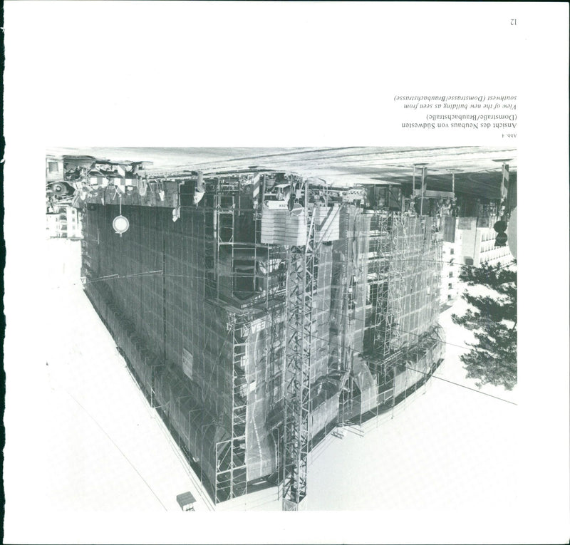 1991 MUSEUMS MODERN KUNS BUILDINGS MODELS BRAUBACHSTRASSE DOMSTRASSE - Vintage Photograph