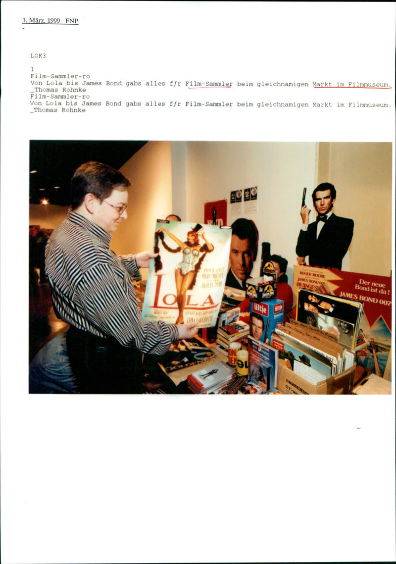 1999 MUSEUMS TILMMUSEUM BUILDINGS INSIDE EXHIBITIONS JAMES FILM - Vintage Photograph