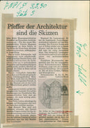 MUSEUMS LIEBIEG BUILDINGS AUEN MODELS FIGURES SCULPTURE OSWALD - Vintage Photograph