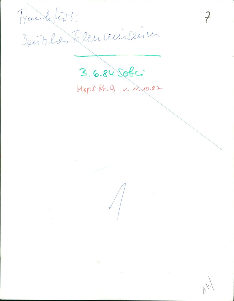 COURSE CINEMA FFWKIN MUSEUMS FILM MUSEUM BANDS AUEN DELL - Vintage Photograph