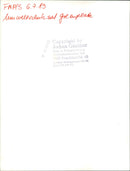 1989 ASCHUTZ LIONEN TRAN HOECHST DESTROYS OZONE LAYER FILM - Vintage Photograph