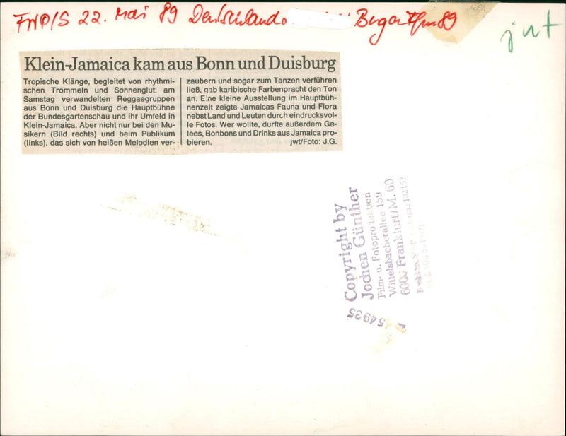 RTEN SMALL EXHIBITION HAUPTBUH AND DUISBURG FILM - Vintage Photograph