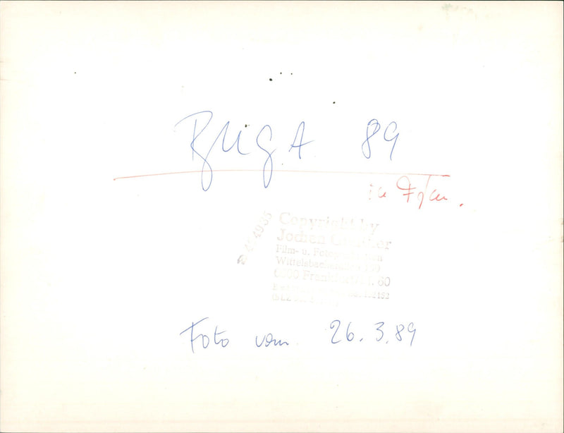 RTEN JODHET FILM WITTELSBAD JODCHET WITTELBA - Vintage Photograph