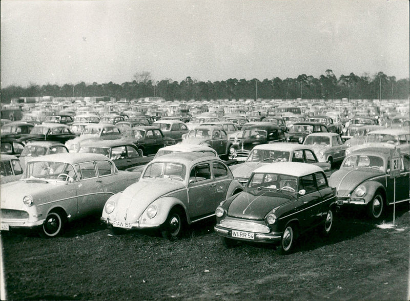 1959 AUTO GERMANY EXHIBITIONS INTERNATIONAL AUTOMOBILIUS GENERAL PICTURES ERICH - Vintage Photograph