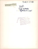 1989 RTEN MARIA SPERBER BLIND AND LIVES FRANKFURT GER FILM - Vintage Photograph