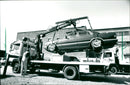 LEPPEN WHETHER MERCEDES MINI WRONGLY PARKED CARS ARE TOWED EITHER - Vintage Photograph