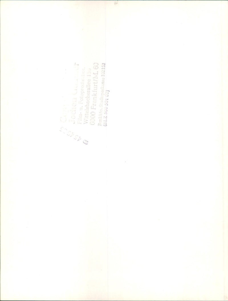 GARDEN MAIN TELA RULAQ FOTOPRODOTTI WITTELSBACHERALLEE LOY FRANKFURT FILM - Vintage Photograph