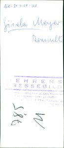 ENAULT RENAULT CEOT STMA PARIG OPEN - Vintage Photograph