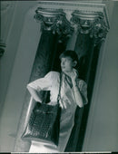 1987 NOOT NBACHER LEDERME BAGS AND BAG SHAPES MADE REPTILE LEATHER GRAND MODEL - Vintage Photograph