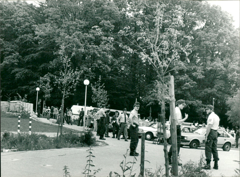 TTENTATE AMOK EPASIA VEY WERE GERMANY LETS PLAY SOME MUSIC WEVE GOT - Vintage Photograph