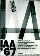 1967 ENAULT RENAULT CEOT STMA INTERNATIONALE AUTOMOBILE AUSSTELLU - Vintage Photograph