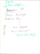 1986 DSCH HESSEN WOOL TAUNUS KREIS DISCHL LANDSCAPES CLAUPLIA INNKEE - Vintage Photograph