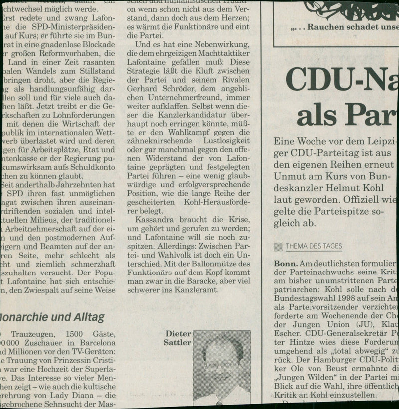 1998 DRAWING BUNDESLIGA FRANKFURT EINTRACHT POINTS CONTINUED LADY DIANA - Vintage Photograph