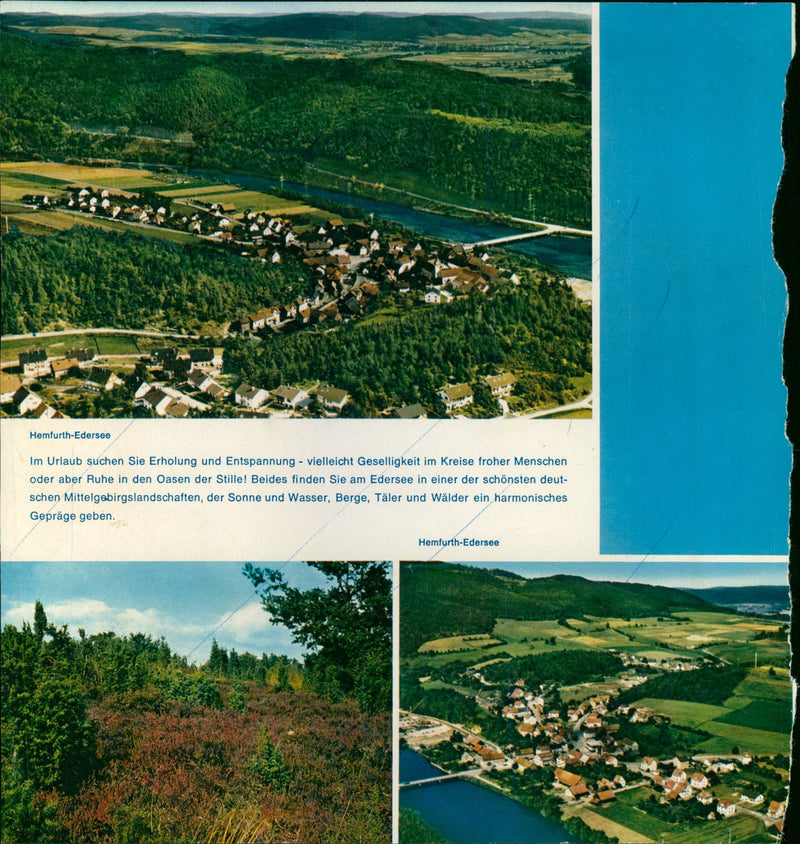 HLAND COUNTRY BERGLAND MOST BEAUTIFUL GERMAN MOUNTAINS LANDSCAPE - Vintage Photograph
