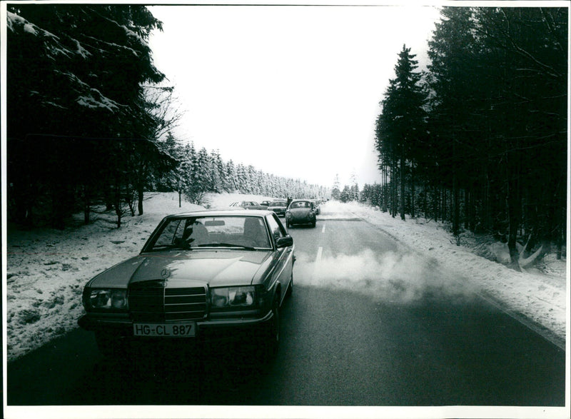 Winter in the Taunus - Vintage Photograph