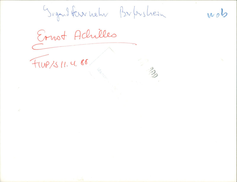 Ernst Achilles - Vintage Photograph