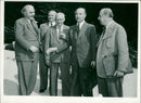 Heinrich Kopf, Max Brauer, Christian Stock, Karl Arnold and Ernst Reuter - Vintage Photograph