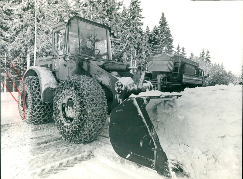 Winter in Taunus - Vintage Photograph