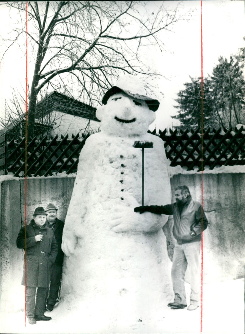 Taunus in winter - Vintage Photograph
