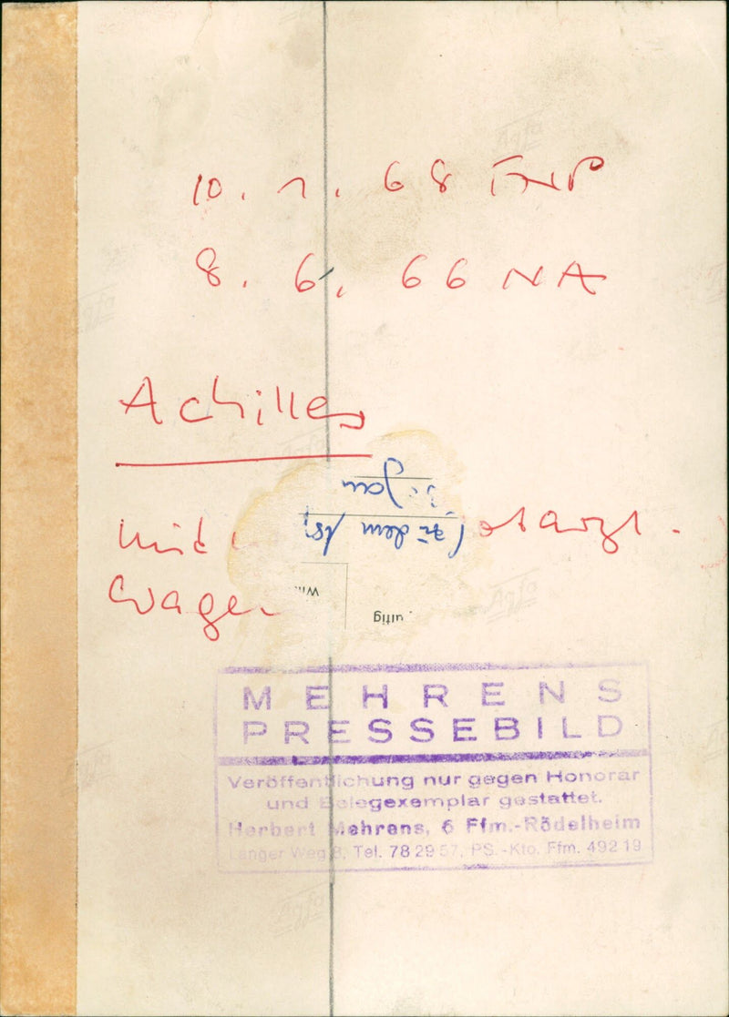 Ernst Achilles - Vintage Photograph