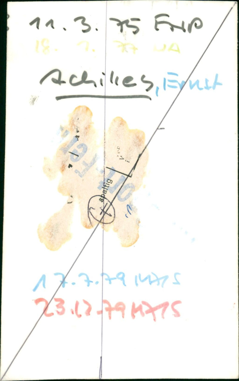 Ernst Achilles - Vintage Photograph