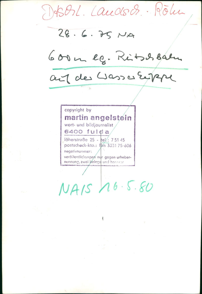 1975 LANDSCAPES DOSEL CAUDSCH ROKU OOM REITSCHBALU ACT CASA ESPRE COPYR - Vintage Photograph