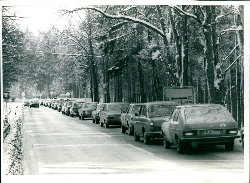 Winter in the Taunus - Vintage Photograph