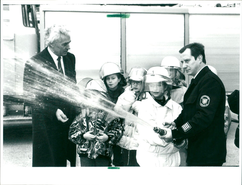 1992 Fire Department: Ernst Achilles - Vintage Photograph