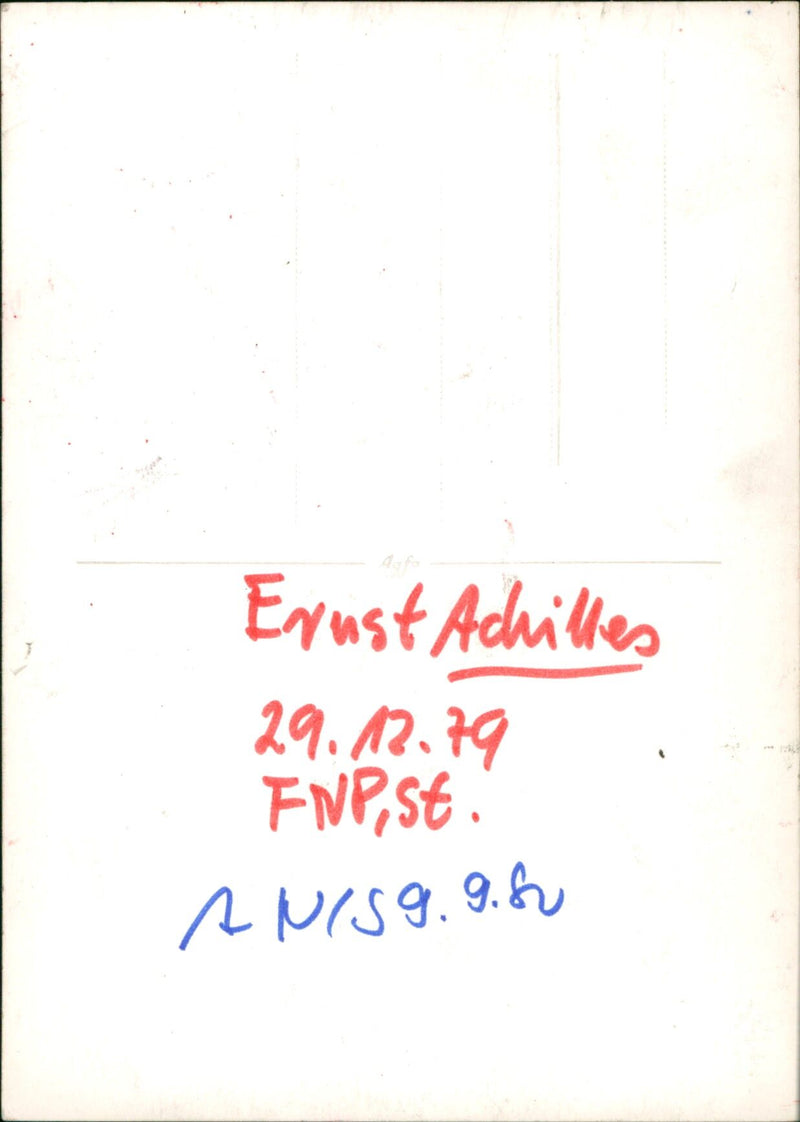 Ernst Achilles - Vintage Photograph