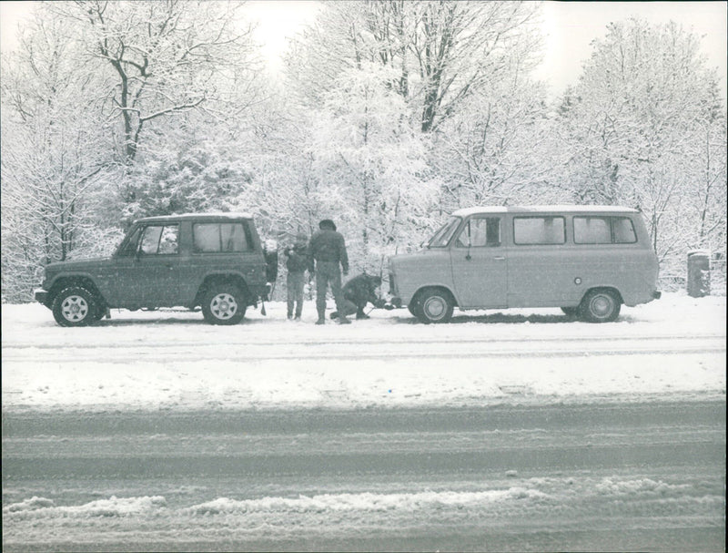 1986 Landscape Park Hanau - Vintage Photograph