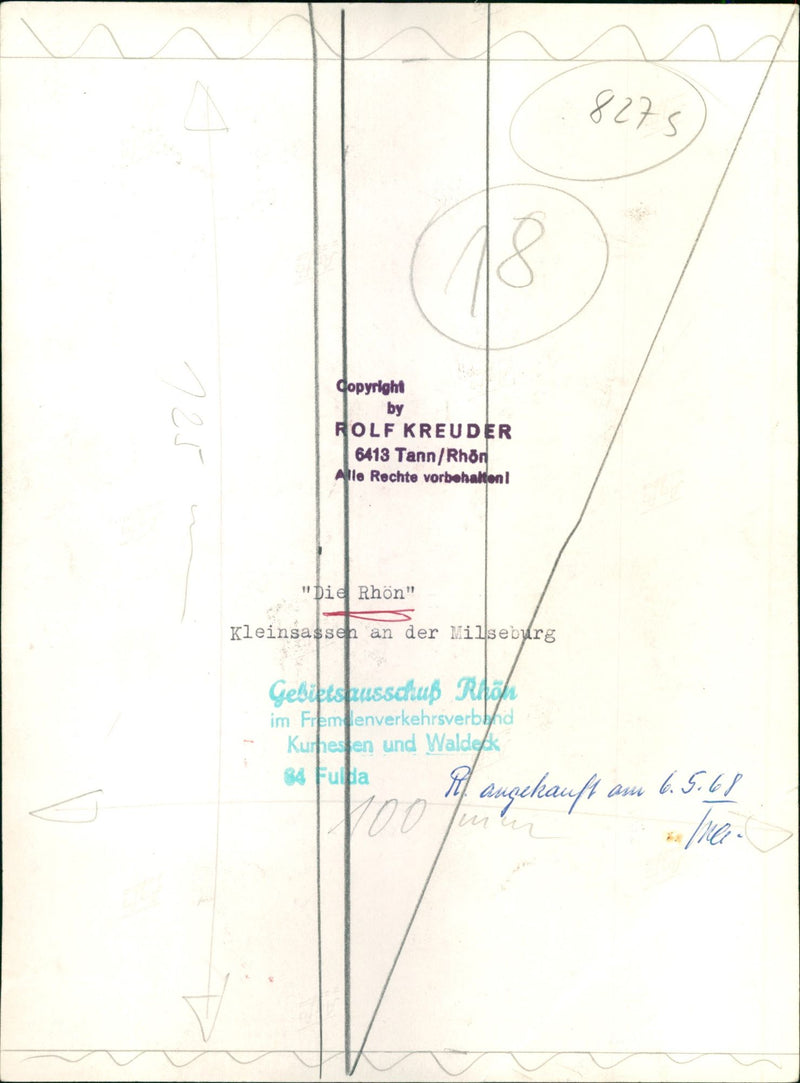 LANDSCAPES LESSER SASSES MILSEBURG GEBIH SUSSCHU RAM TOURISM - Vintage Photograph