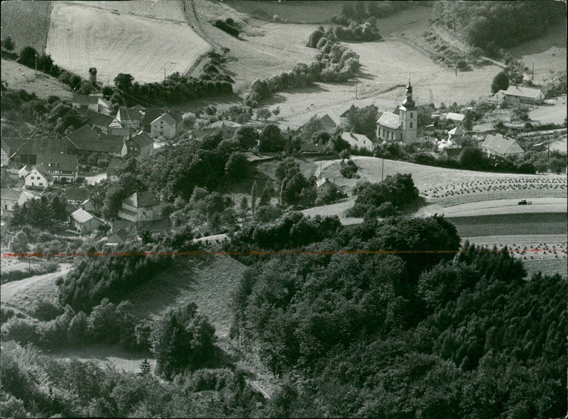 LANDSCAPES LESSER SASSES MILSEBURG GEBIH SUSSCHU RAM TOURISM - Vintage Photograph