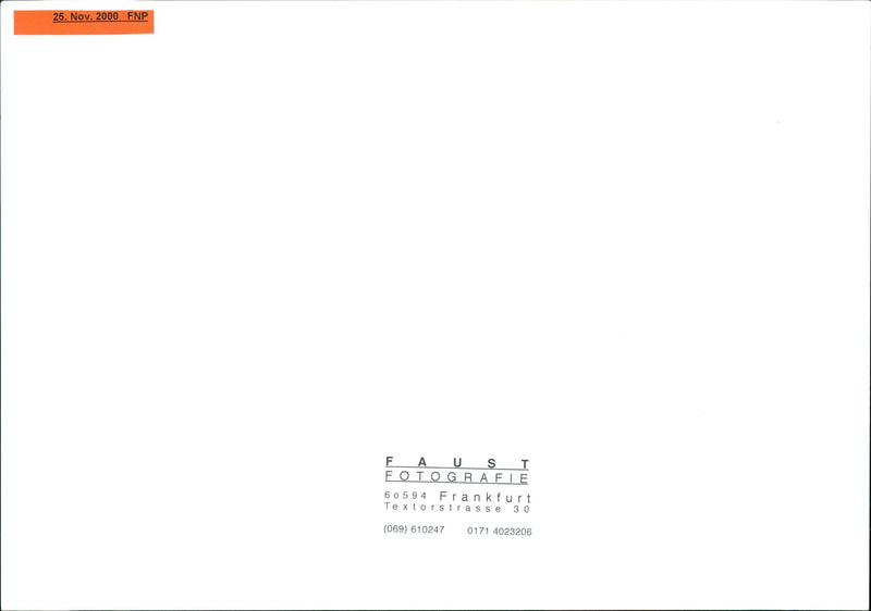 LANDSCAPES FRANKFURT GERMANY - Vintage Photograph