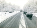 Taunus in winter - Vintage Photograph