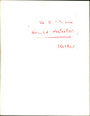 Ernst Achilles - Vintage Photograph